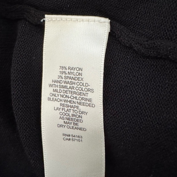 Eliza J Black Bolero Shrug Cardigan Sweater - Picture 5 of 7